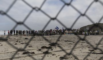 La caravane de migrants finit son périple à Tijuana