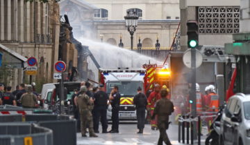 Explosion dans un immeuble à Paris